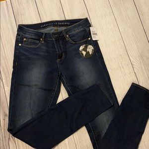 Articles of society denim skinny jeans